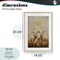 Stupell Industries Christmas Lambs Trio Framed Print Under Glass, design by Petal Prints Design
